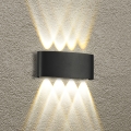 Brilagi - LED-ulkoseinävalaisin FLAREBOX LED/8W/230V musta IP65