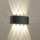 Brilagi - LED-ulkoseinävalaisin FLAREBOX LED/8W/230V musta IP65