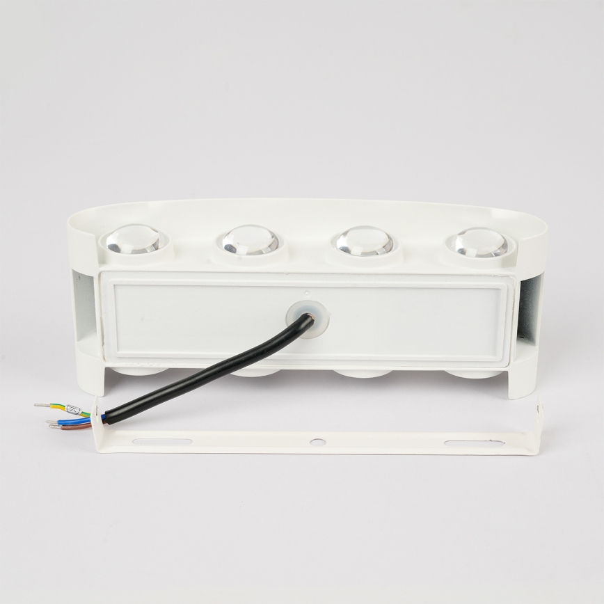 Brilagi - LED-ulkoseinävalaisin FLAREBOX LED/8W/230V valkoinen IP65