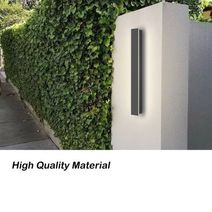 Brilagi - LINEAR LED ulkoseinävalaisin LED/12W/230V 3000K IP65 50 cm antrasiitti CRI 90