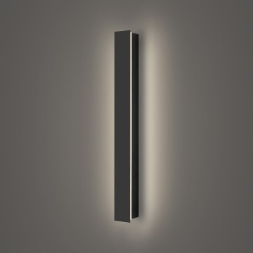Brilagi - LED ulkoseinävalaisin LINEAR LED/12W/230V 4000K IP65 50 cm musta