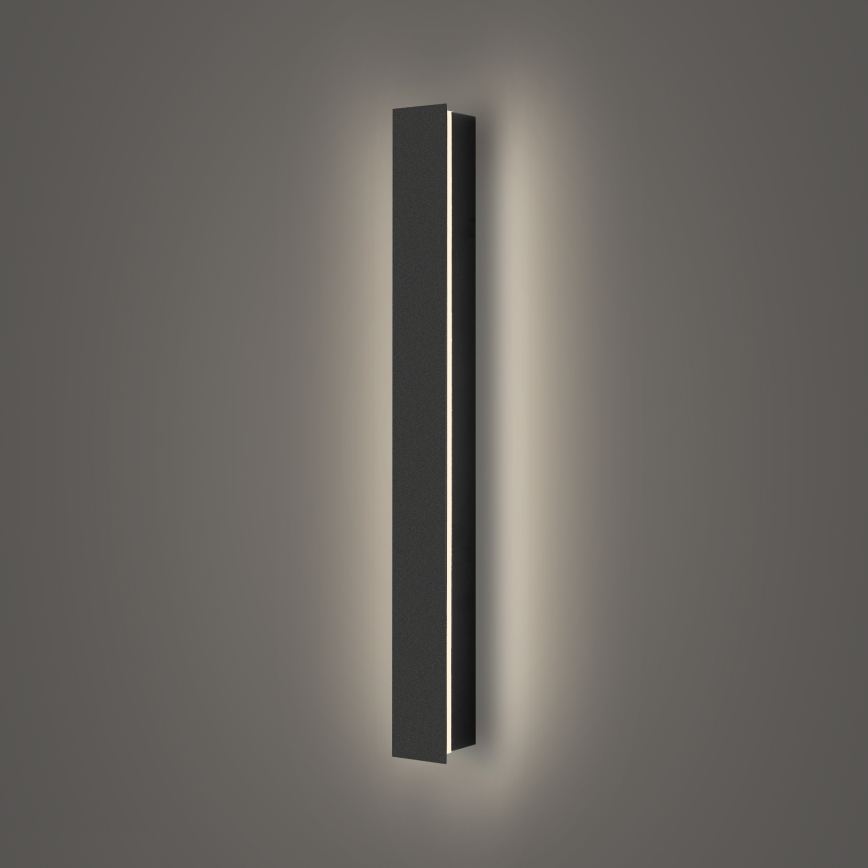 Brilagi - LED ulkoseinävalaisin LINEAR LED/12W/230V 4000K IP65 50 cm musta