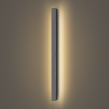 Brilagi - LED-ulkoseinävalaisin LINEAR LED/22W/230V 3000K IP65 100 cm antrasiitti
