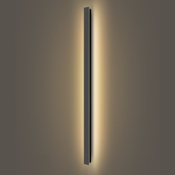 Brilagi - LED ulkoseinävalaisin LINEAR LED/32W/230V 3000K IP65 140 cm musta