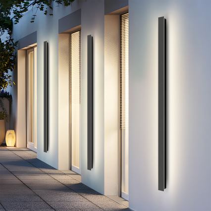 Brilagi - LED-seinävalaisin ulkokäyttöön LINEAR LED/32W/230V 4000K IP65 140 cm musta CRI 90