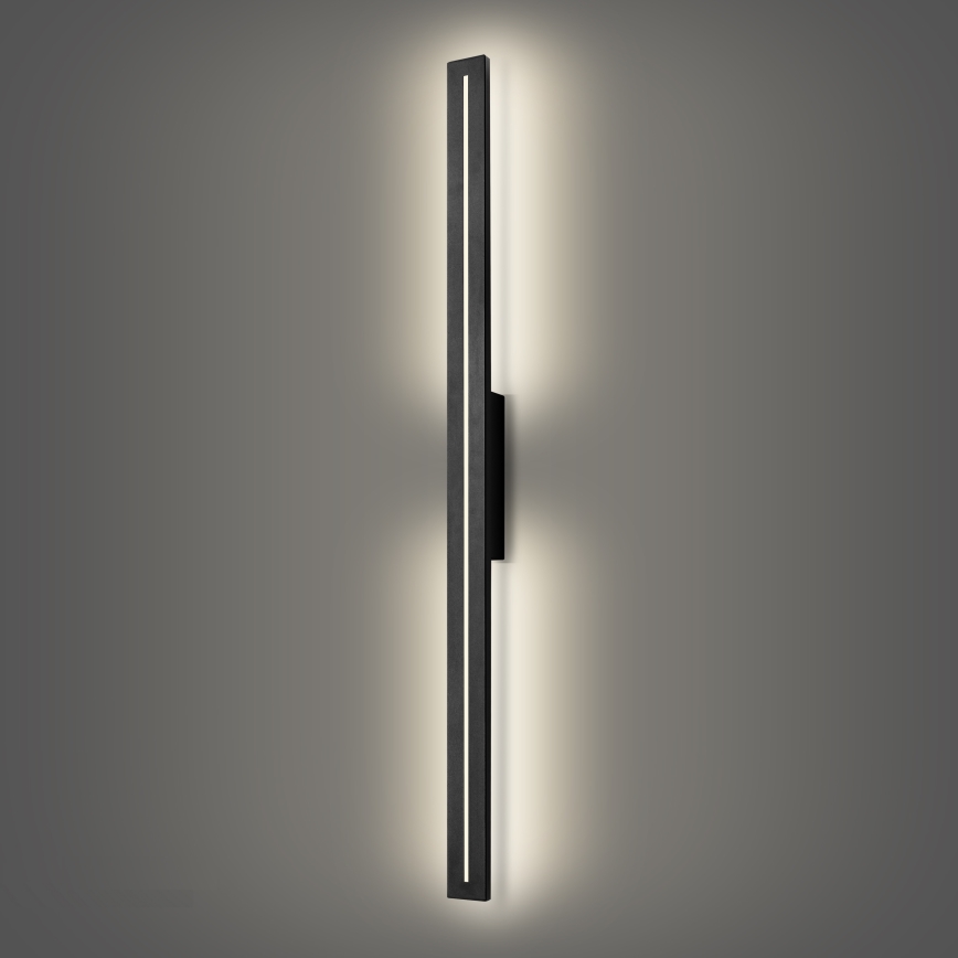 Brilagi - LED ulkoseinävalaisin LINEO LED/24W/230V 4000K IP65 100 cm musta