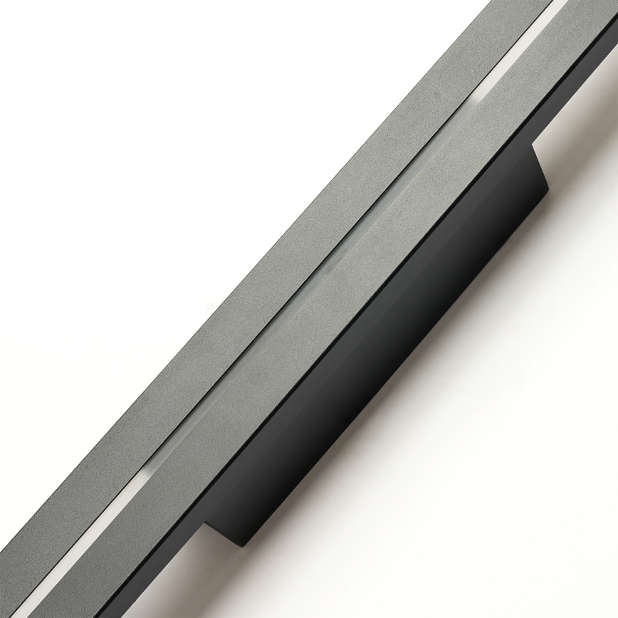 Brilagi - LED-ulkoseinävalaisin LINEO LED/24W/230V 4000K IP65 100 cm musta CRI 90