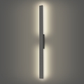 Brilagi - LED ulkoseinävalaisin LUNA LED/24W/230V 4000K IP65 100 cm antrasiitti
