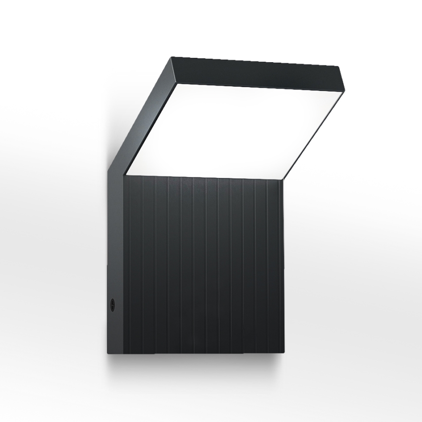 Brilagi - LED-ulkoseinävalaisin RIANO LED/8W/230V antrasiitti IP65