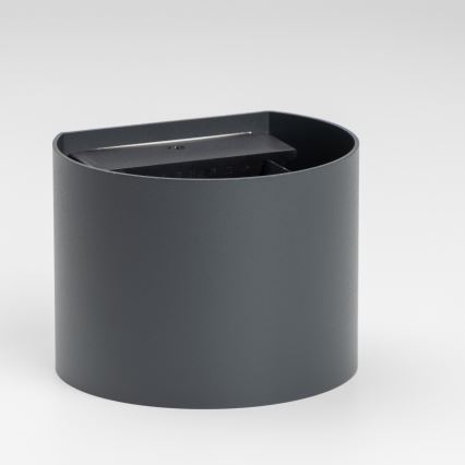 Brilagi - LED-ulkoseinävalaisin RONDO LED/6W/230V antrasiitti IP54