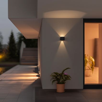 Brilagi - LED-ulkoseinävalaisin RONDO LED/6W/230V antrasiitti IP54