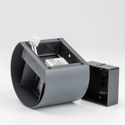 Brilagi - LED-ulkoseinävalaisin RONDO LED/6W/230V antrasiitti IP54