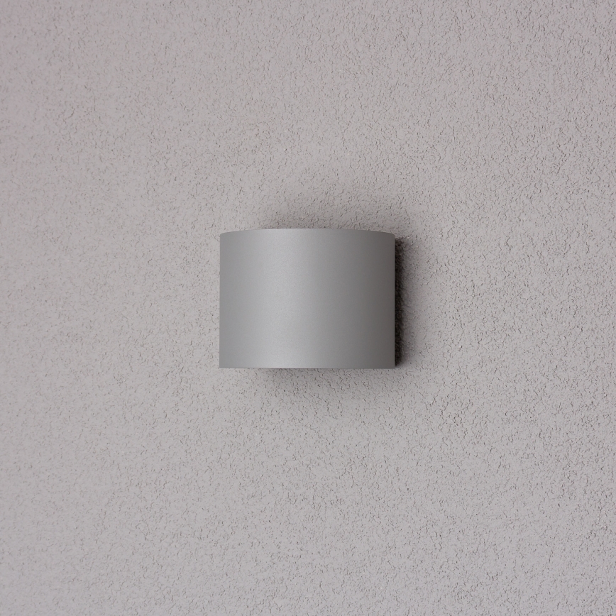 Brilagi - LED-ulkoseinävalaisin RONDO LED/6W/230V harmaa IP54