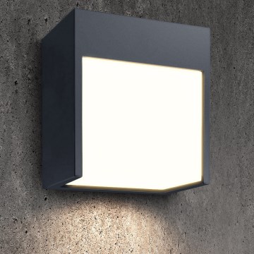 Brilagi - LED-ulkoseinävalaisin TERNI LED/12W/230V antrasiitti IP44
