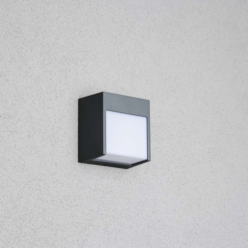 Brilagi - LED-ulkoseinävalaisin TERNI LED/12W/230V antrasiitti IP44