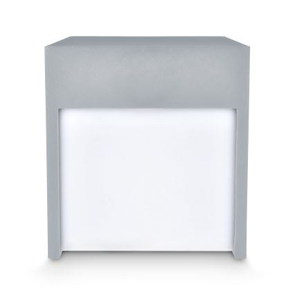 Brilagi - LED-ulkoseinävalaisin TERNI LED/12W/230V harmaa IP44