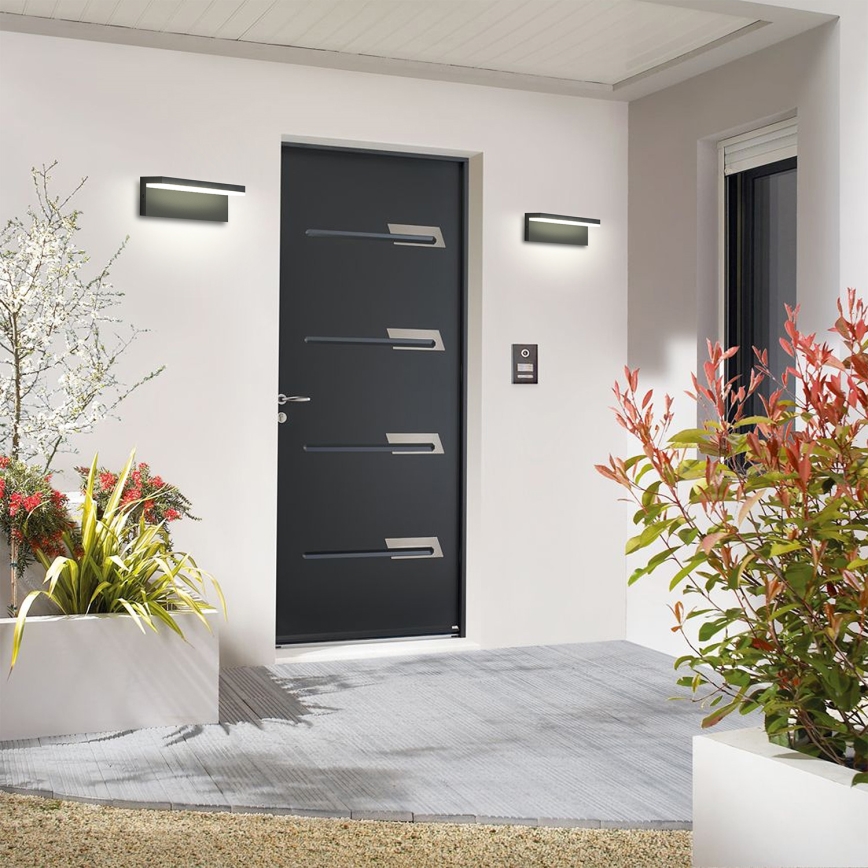 Brilagi - LED ulkoseinävalaisin TESSI LED/10W/230V antrasiitti IP54