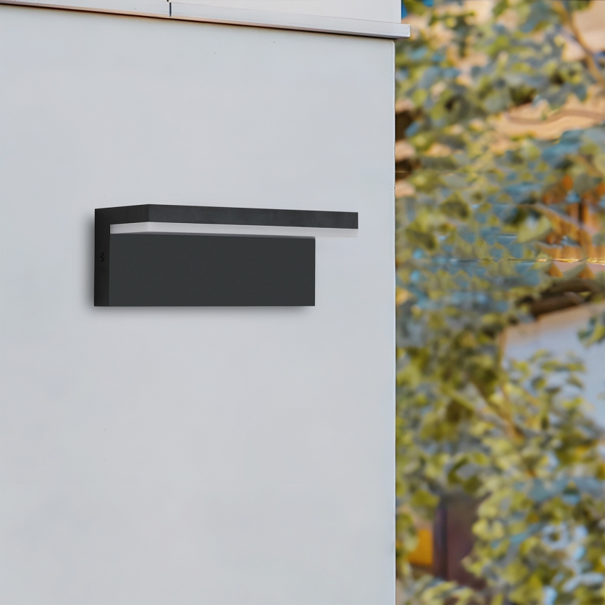 Brilagi - LED-ulkoseinävalaisin TESSI LED/10W/230V musta IP54