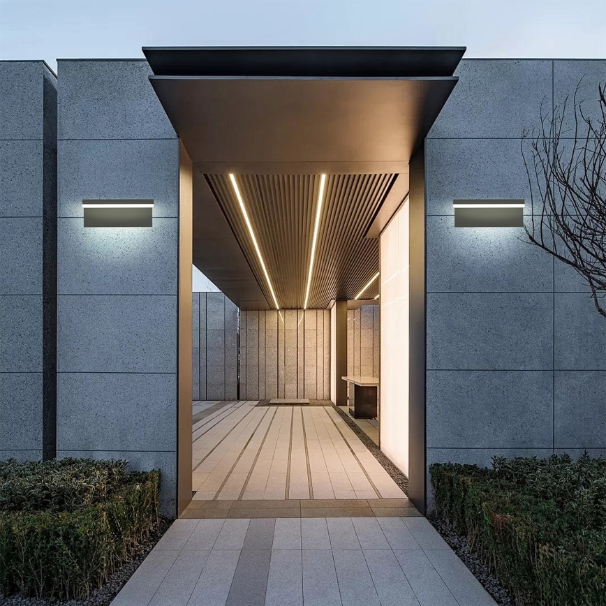 Brilagi - LED-ulkoseinävalaisin TESSI LED/10W/230V musta IP54