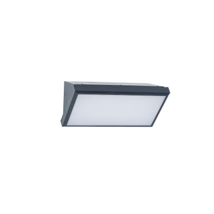 Brilagi - LED-ulkoseinävalaisin TRIANGLE LED/20W/230V 3000/4000/6500K antrasiitti IP65