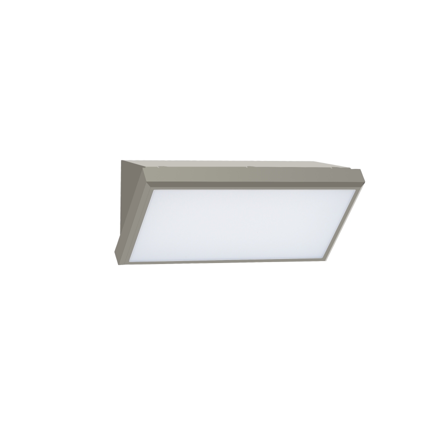 Brilagi - LED-ulkoseinävalaisin TRIANGLE LED/20W/230V harmaa IP65