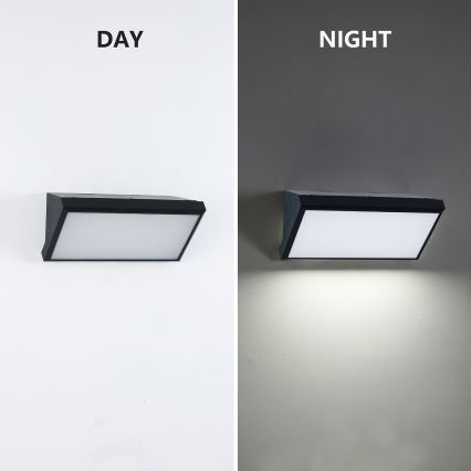 Brilagi - LED-ulkoseinävalaisin TRIANGLE LED/20W/230V 3000/4000/6500K musta IP65