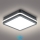 Brilagi - LED-ulkovalaisin anturilla BENE LED/18W/230V 22x22 cm antrasiitti IP54