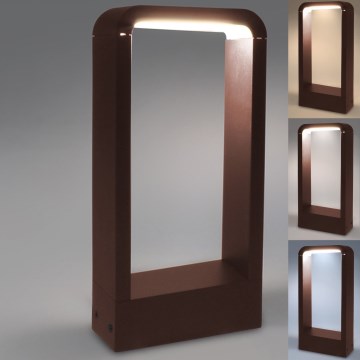 Brilagi - LED ulkovalaisin BARI LED/7W/230V 3000/4000/6000K ruskea IP54 30 cm