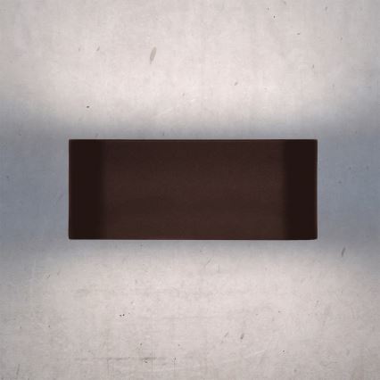 Brilagi - LED-ulkoseinävalaisin BARI LED/7W/230V 3000/4000/6000K ruskea IP54