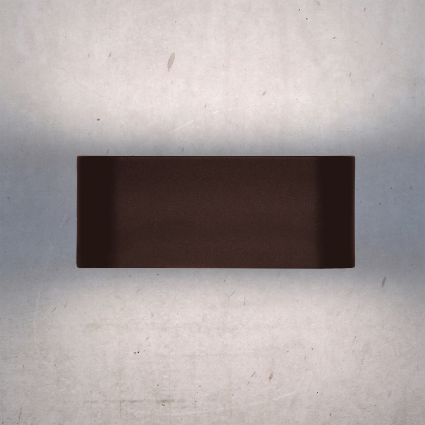 Brilagi - LED-ulkoseinävalaisin BARI LED/7W/230V 3000/4000/6000K ruskea IP54