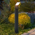 Brilagi - LED ulkovalaisin liiketunnistimella RIANO LED/8W/230V antrasiitti IP65