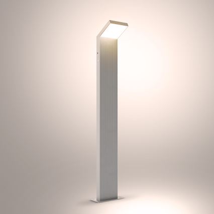 Brilagi - LED-ulkovalaisin RIANO LED/8W/230V, hopea, IP65
