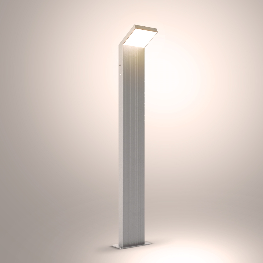 Brilagi - LED-ulkovalaisin RIANO LED/8W/230V, hopea, IP65