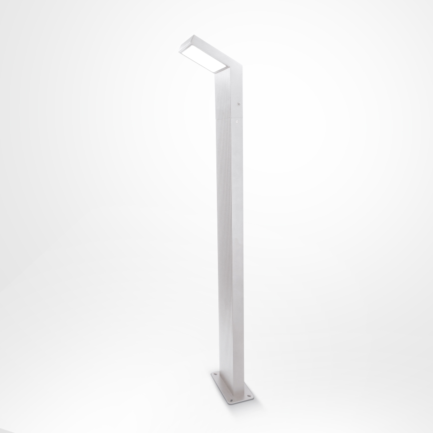 Brilagi - LED-ulkovalaisin RIANO LED/8W/230V, hopea, IP65