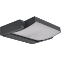 Brilagi - LED Ulkovalo anturilla ANKLE LED/18W/230V 3000K IP65 antrasiitti