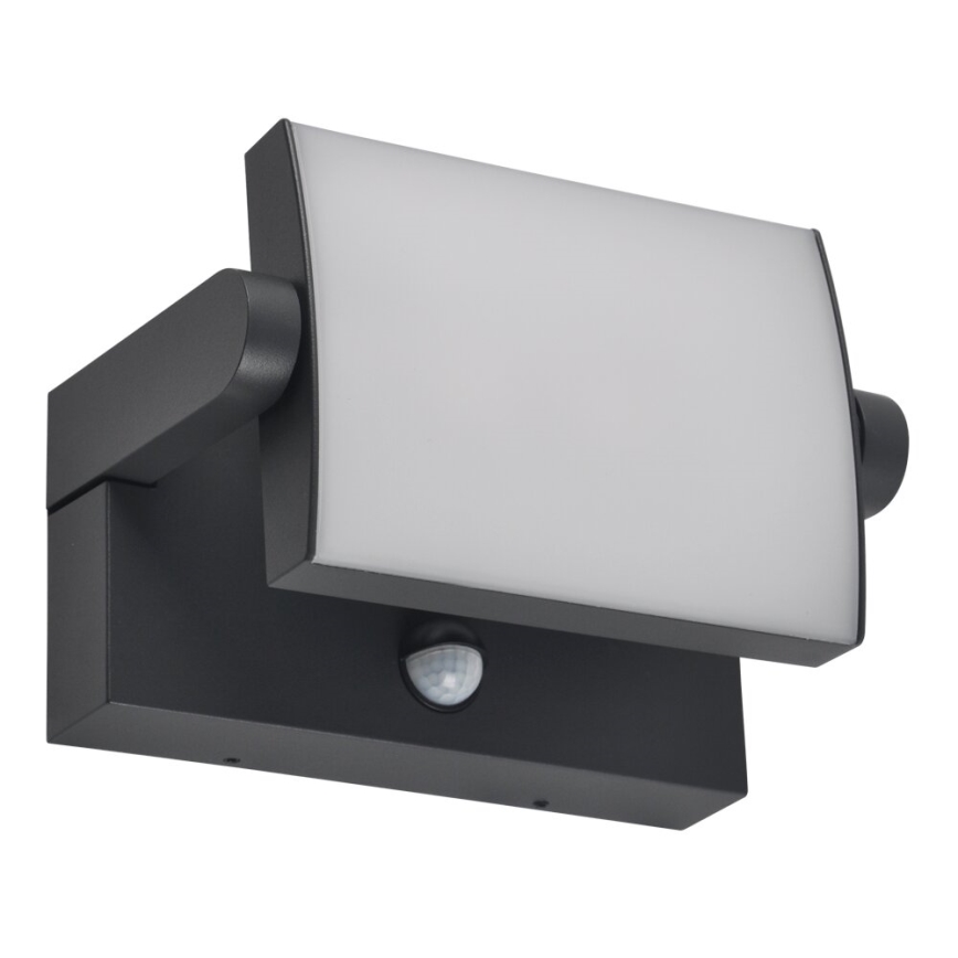 Brilagi - LED Ulkovalo anturilla ANKLE LED/18W/230V 3000K IP65 antrasiitti