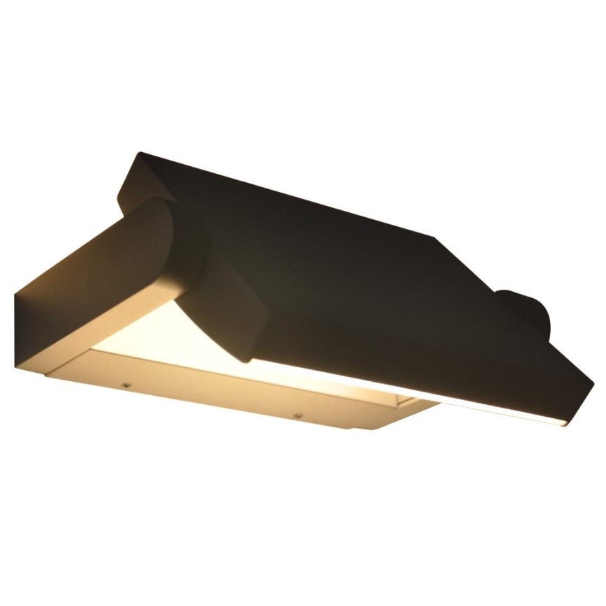 Brilagi - LED Ulkovalo anturilla ANKLE LED/18W/230V 3000K IP65 antrasiitti
