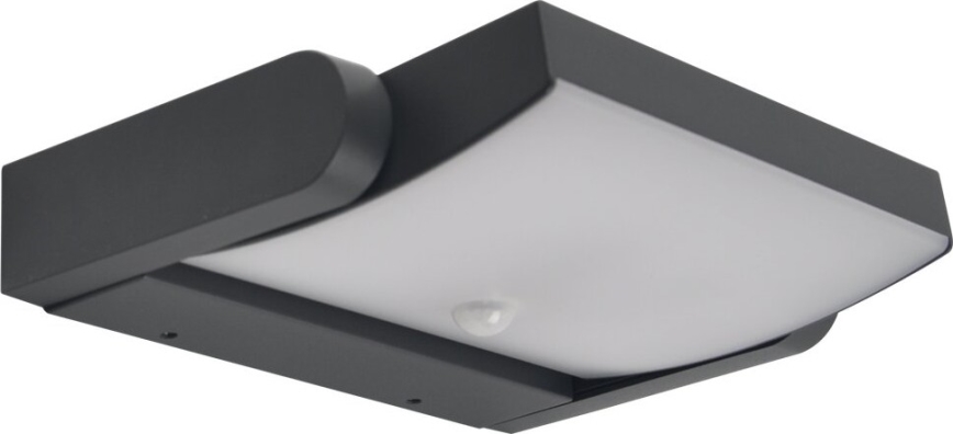 Brilagi - LED Ulkovalo anturilla ANKLE LED/18W/230V 4000K IP65 antrasiitti