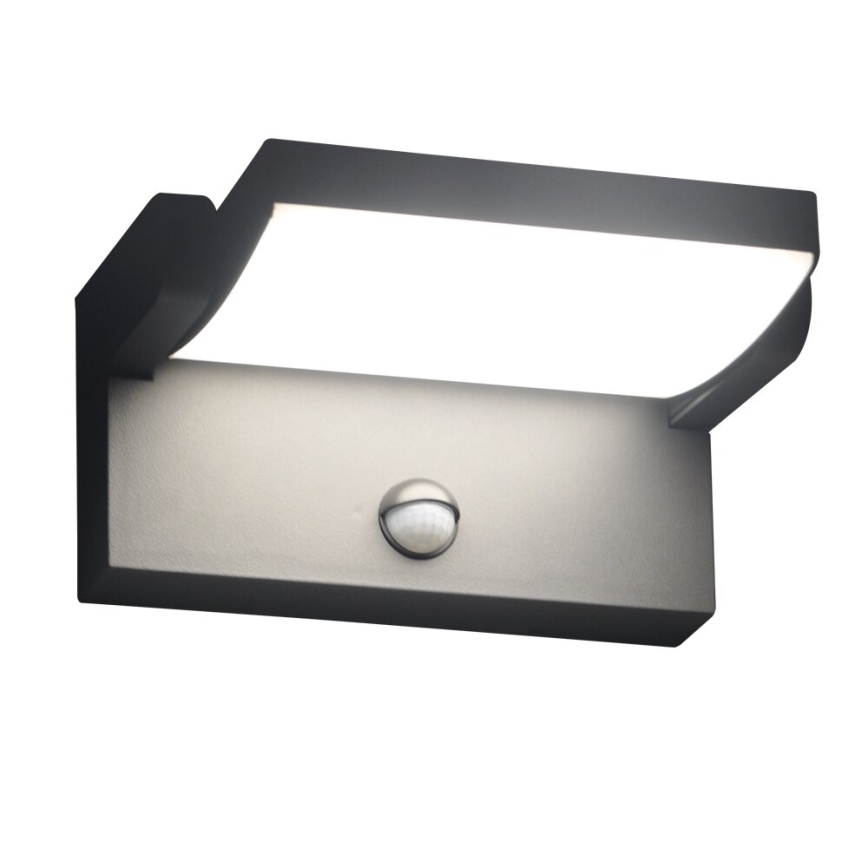 Brilagi - LED Ulkovalo anturilla ANKLE LED/18W/230V 4000K IP65 antrasiitti
