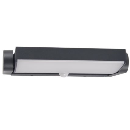 Brilagi - LED Ulkovalo anturilla ANKLE LED/18W/230V 4000K IP65 antrasiitti