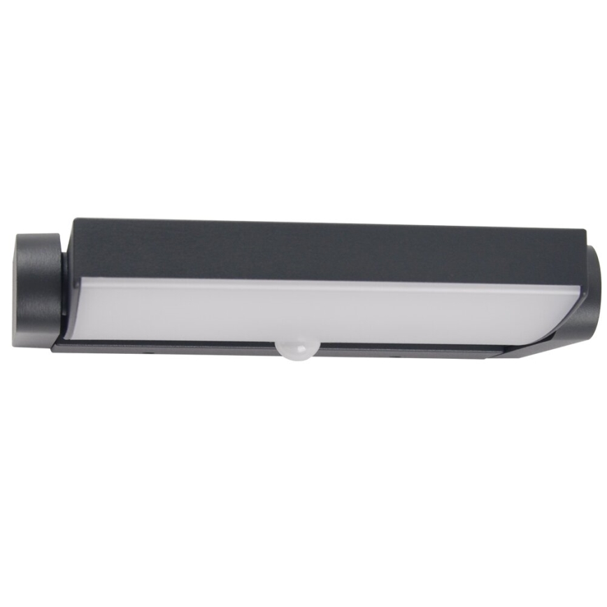 Brilagi - LED Ulkovalo anturilla ANKLE LED/18W/230V 4000K IP65 antrasiitti