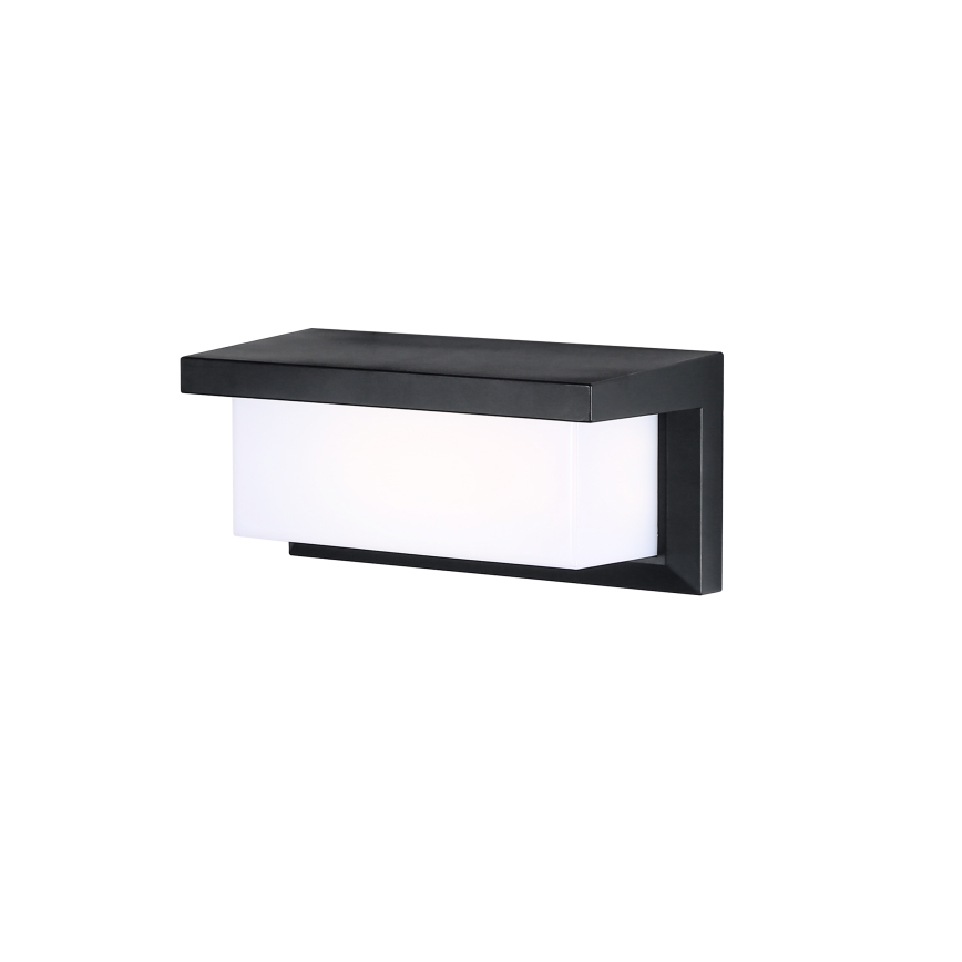Brilagi - LED Ulkovalo anturilla BRICKY LED/12W/230V musta IP54