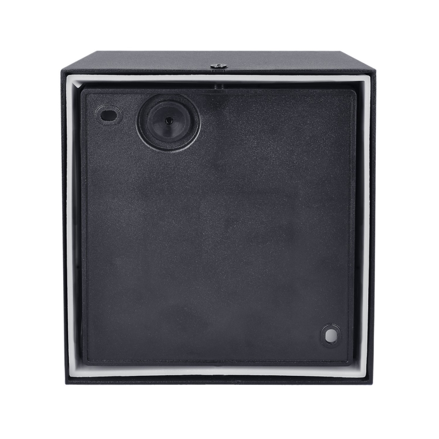 Brilagi - LED Ulkovalo anturilla TERNI LED/12W/230V musta IP44