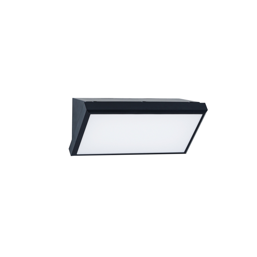 Brilagi - LED Ulkovalo anturilla TRIANGLE LED/20W/230V musta IP65