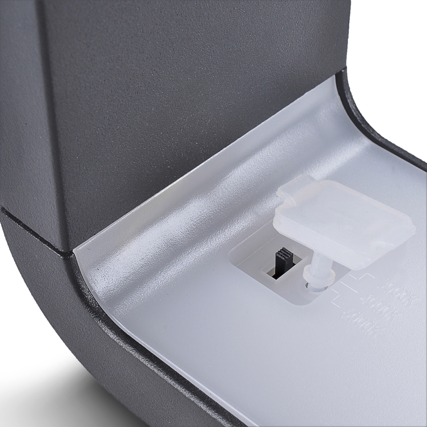 Brilagi - LED-ulkoseinävalaisin BARI LED/7W/230V 3000/4000/6000K antrasiitti IP54