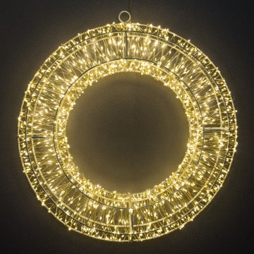Brilagi - LED-ulkovalokranssi LED/6W/230V IP44
