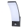 Brilagi - LED-ulkovaloseinävalaisin liiketunnistimella ARCELO LED/9W/230V IP44
