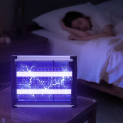 Brilagi - LED-UV-sähköinen hyönteisansa 2xLED/3W/230V 30 m2