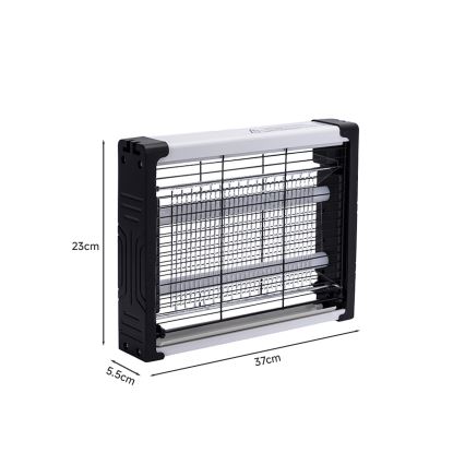 Brilagi - LED-UV-sähköinen hyönteisansa 2xLED/3W/230V 30 m2