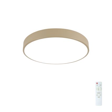 Brilagi - LED Himmennettävä kattovalaisin POOL LED/48W/230V 3000-6000K, halkaisija 40 cm, beige + kaukosäätö